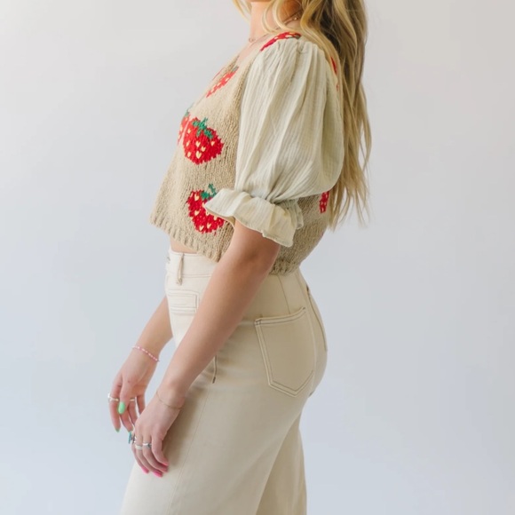 Free People: Strawberry Jam in Strawberry Dawn Combo - Picture 2 of 4